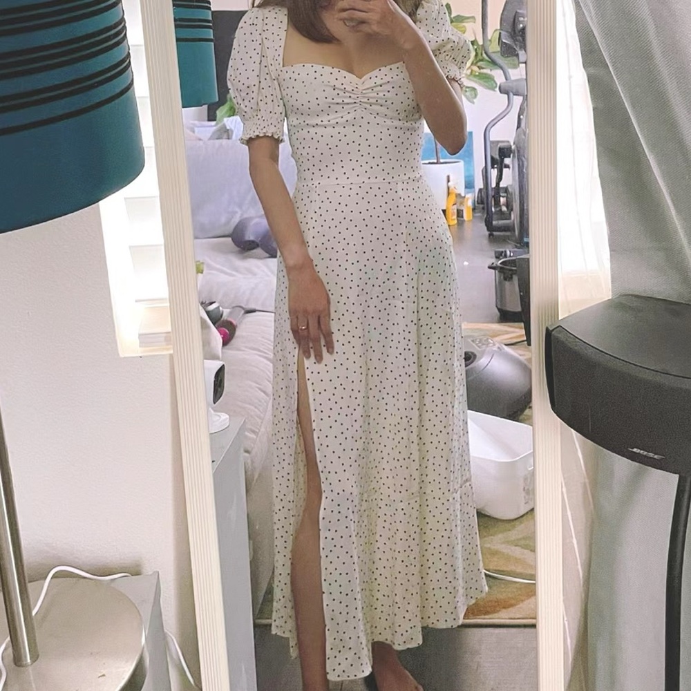 Brand new reformation lacey dress (same style worn hy black pink rose)